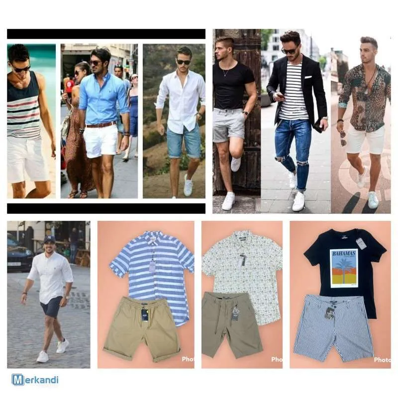 Lote de Ropa de Hombre de Marcas Europeas