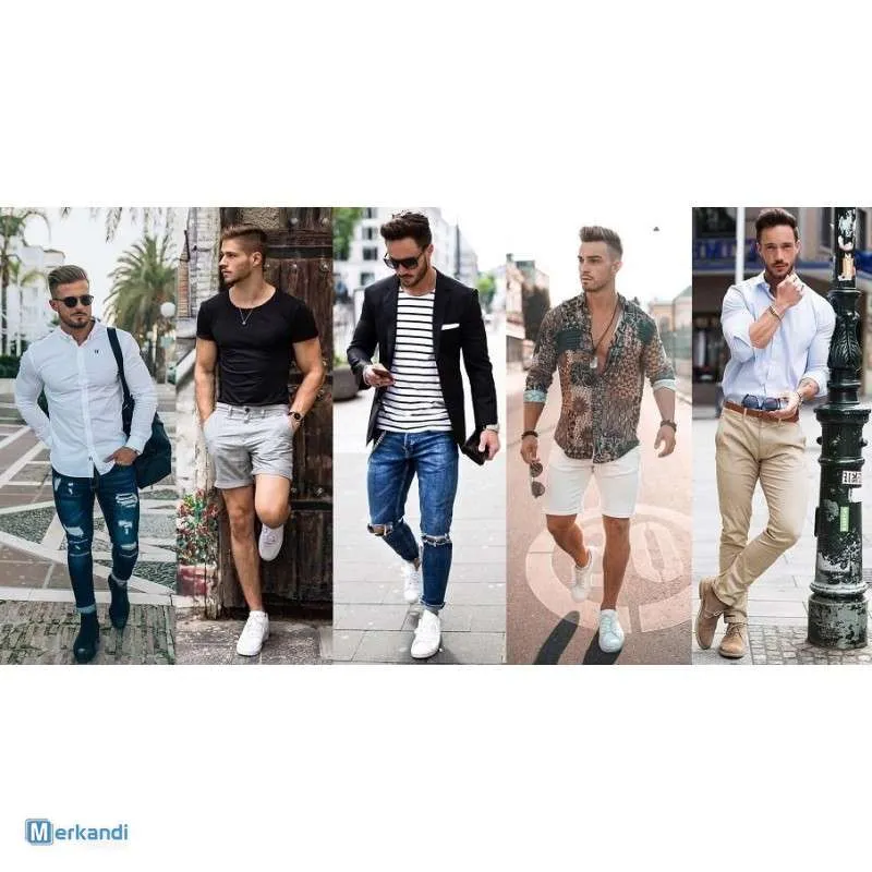 Lote de Ropa de Hombre de Marcas Europeas