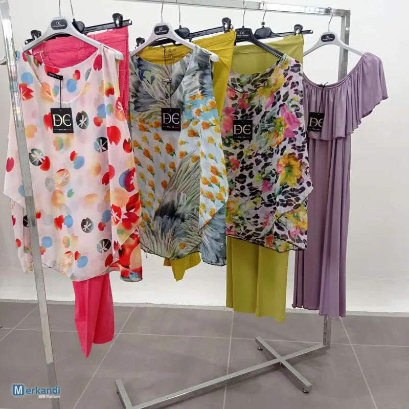 LOTE DE ROPA DE MUJER CURVY  MADE IN ITALY