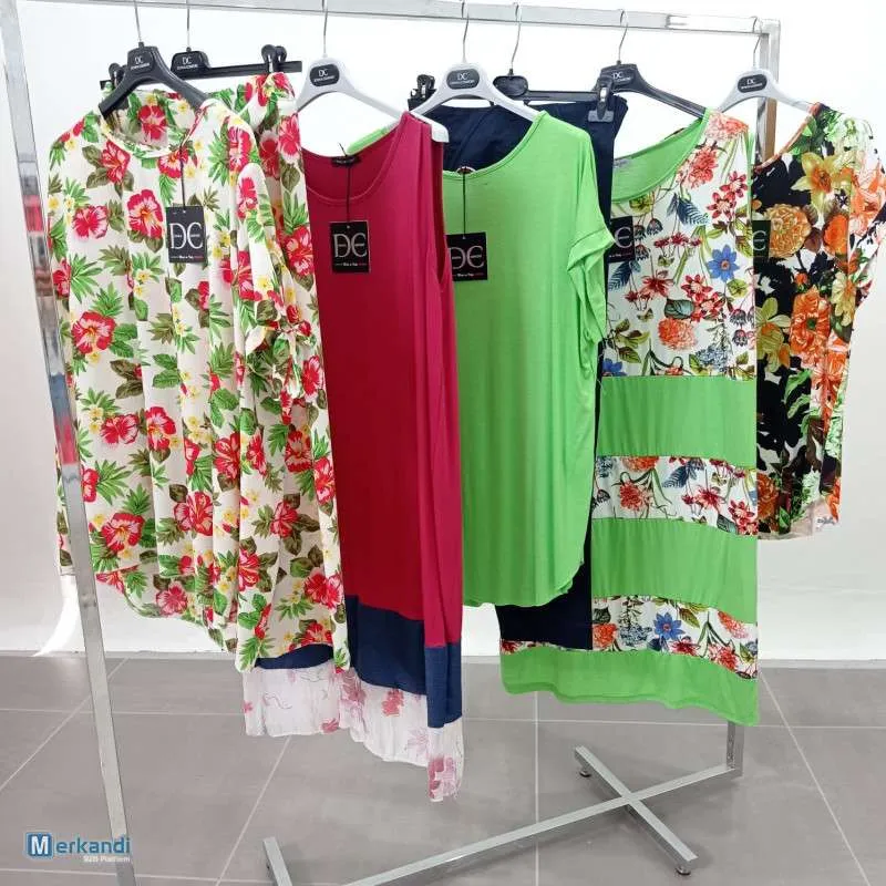LOTE DE ROPA DE MUJER CURVY  MADE IN ITALY