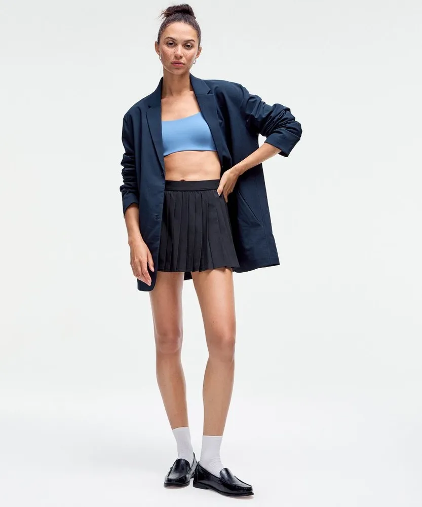 LULULEMON FALDA DE TENIS PLISADA DE TALLE ALTO  NEGROS | LO07G6MZ