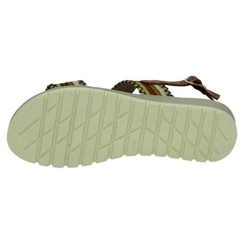 M103 SANDALIAS DE PIEL COLOR MULTICOLOR