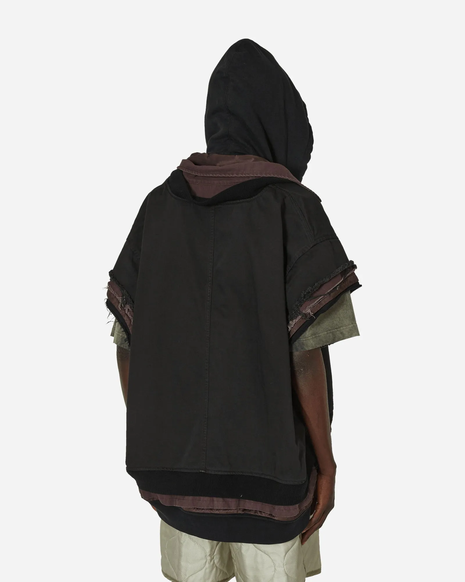 Maison MIHARA YASUHIRO Triple Layered Vest Black