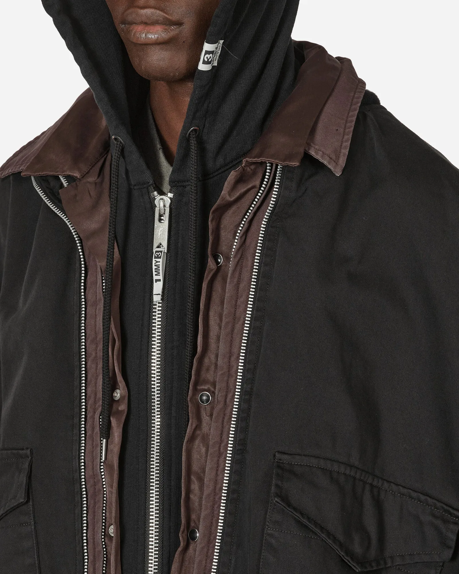 Maison MIHARA YASUHIRO Triple Layered Vest Black