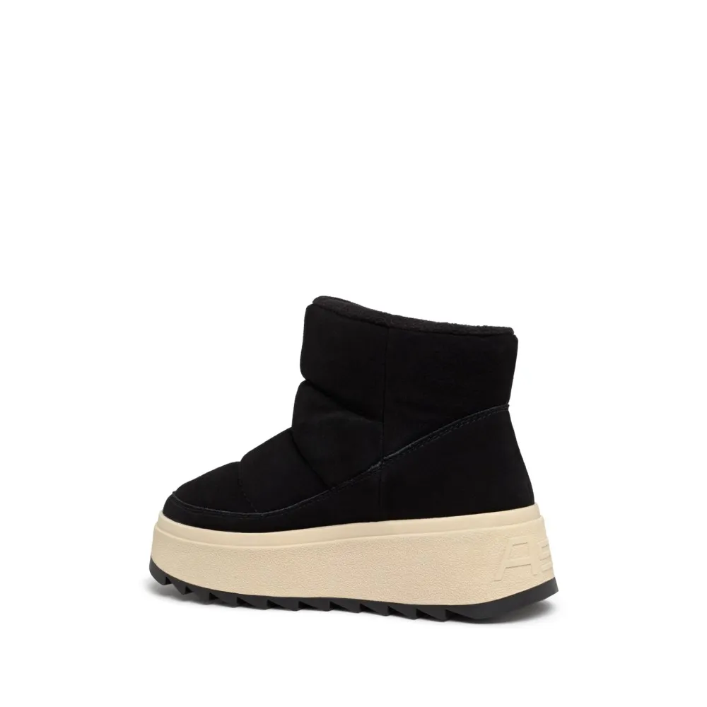 MALICA BIS Cow Suede Black