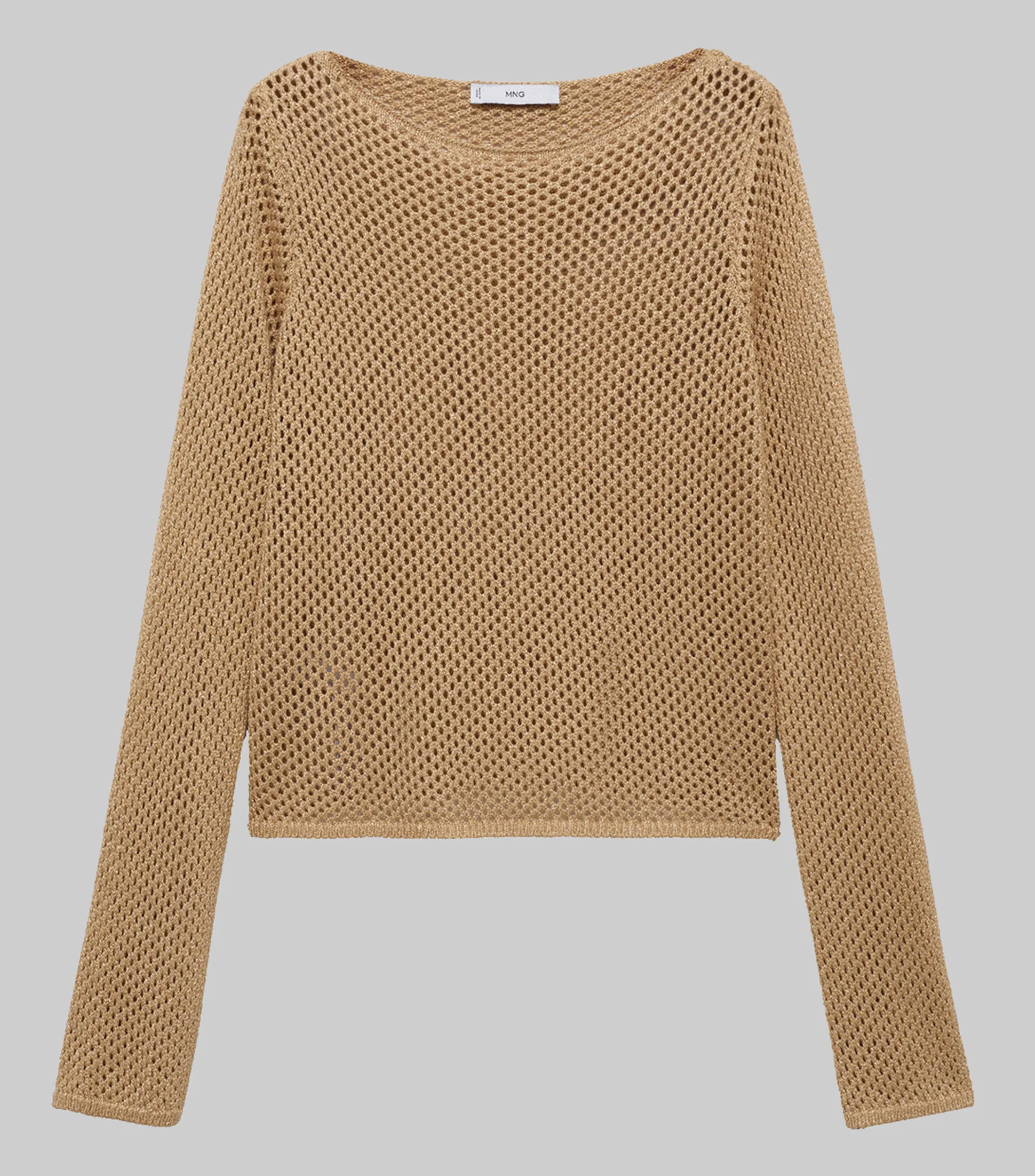 Mango Suéter cuello redondo Mujer