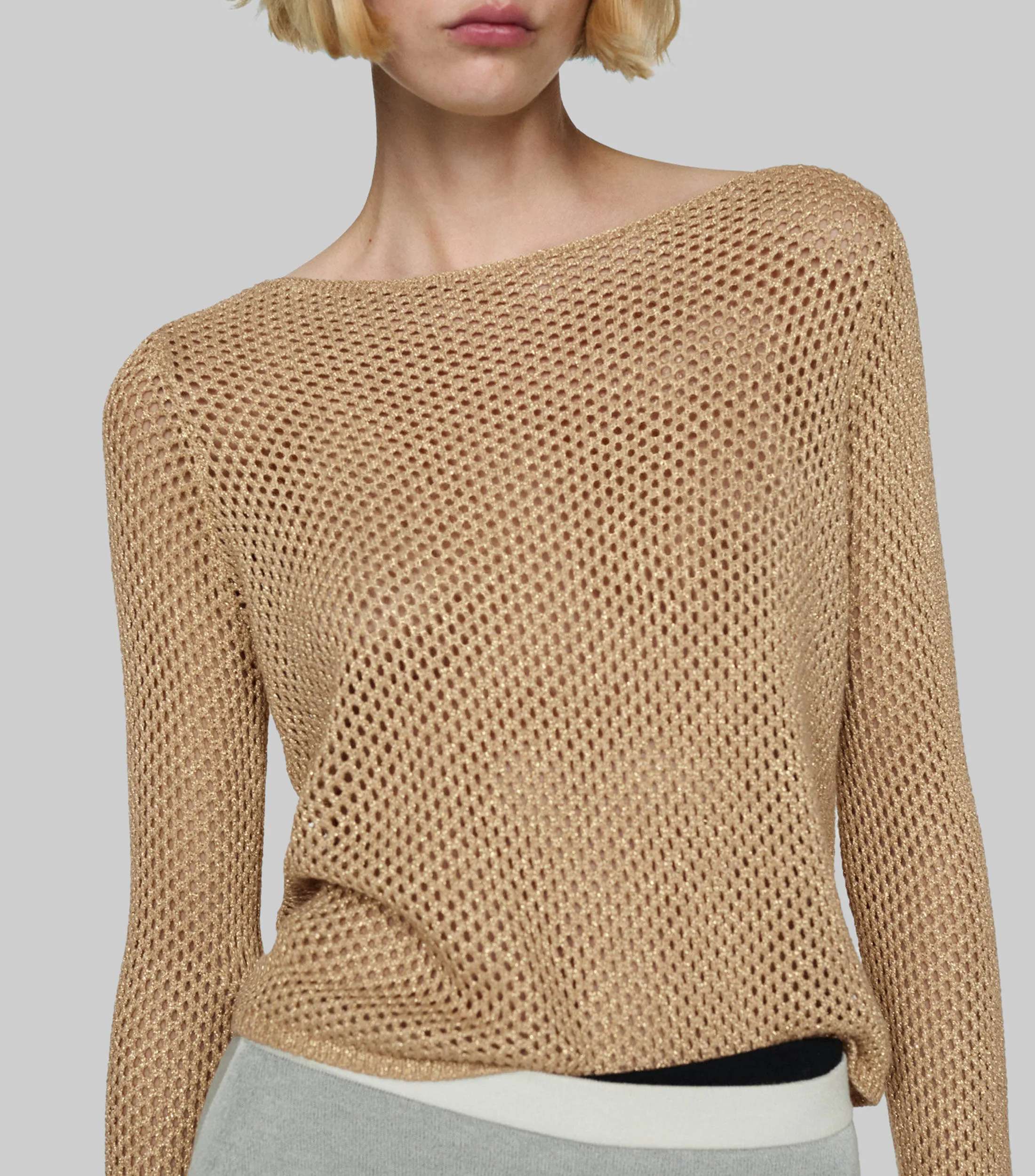 Mango Suéter cuello redondo Mujer