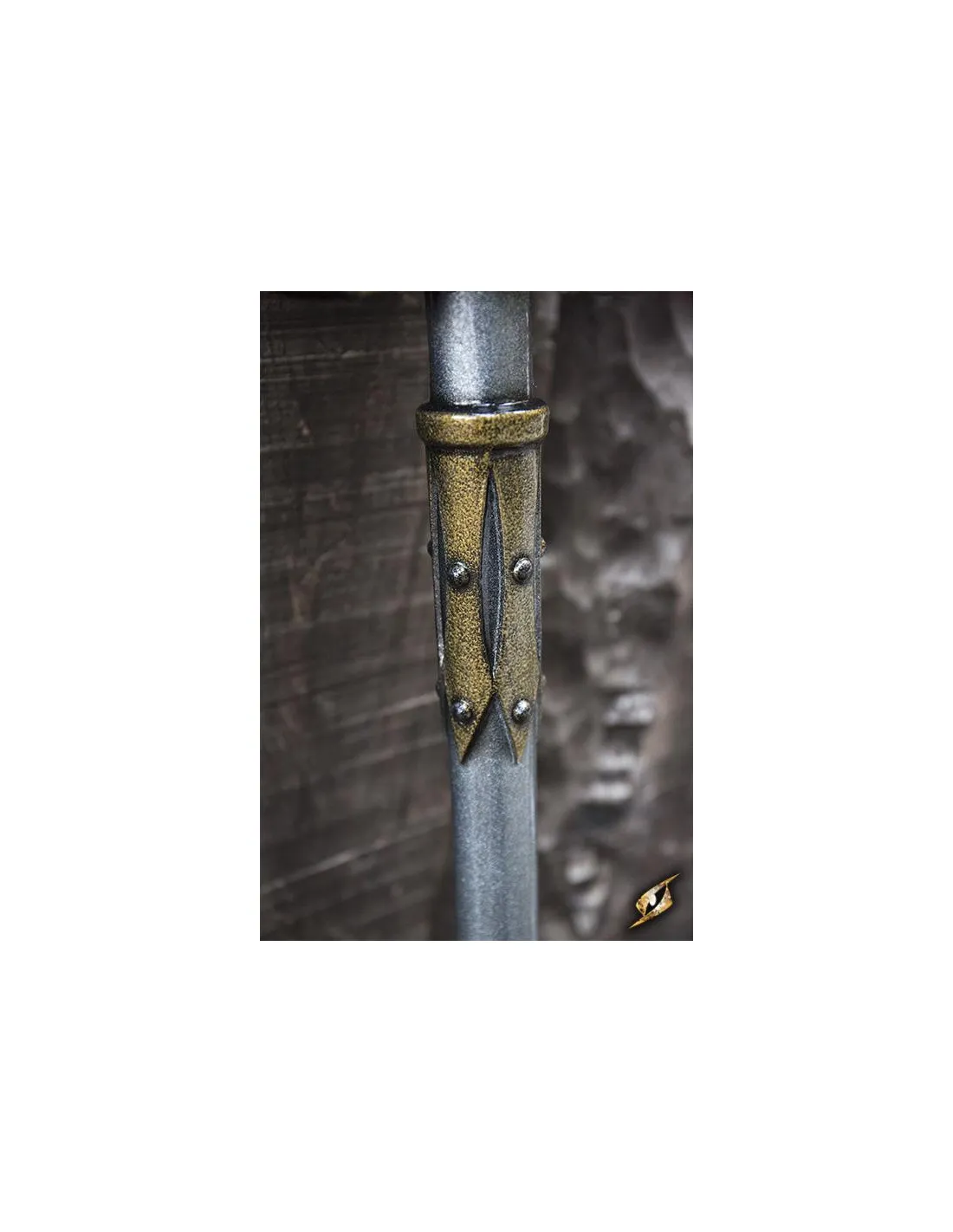 Maza medieval del Rey para LARP, 108 cm.