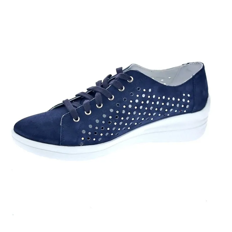 Mephisto Zapatillas Mujer Carla Azul