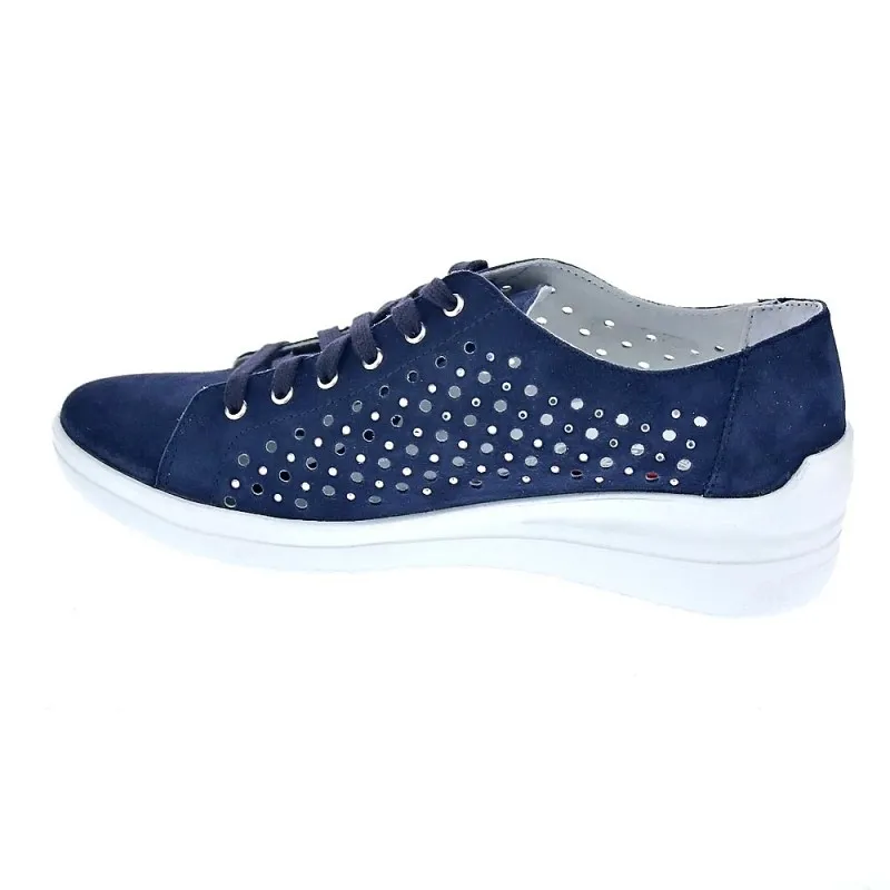 Mephisto Zapatillas Mujer Carla Azul