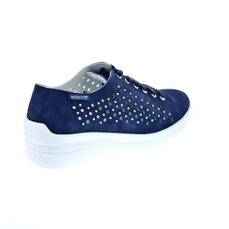 Mephisto Zapatillas Mujer Carla Azul
