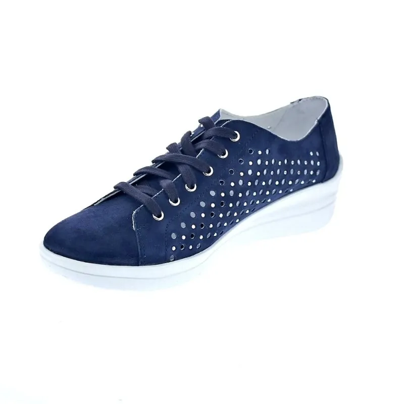 Mephisto Zapatillas Mujer Carla Azul