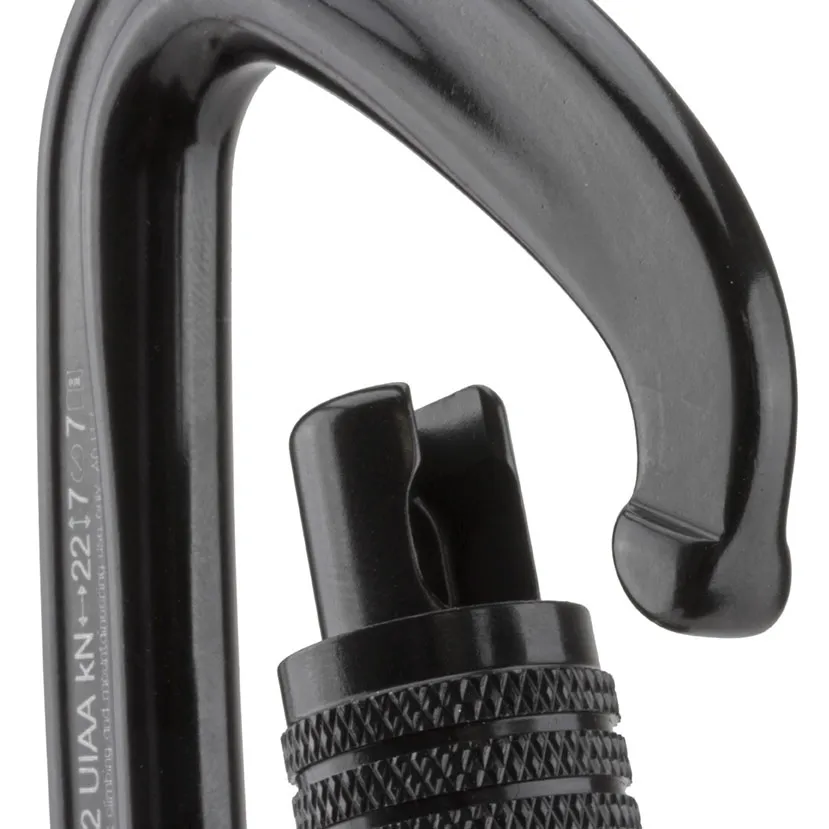 METOLIUS Corrosion Resistant Carabiner Black