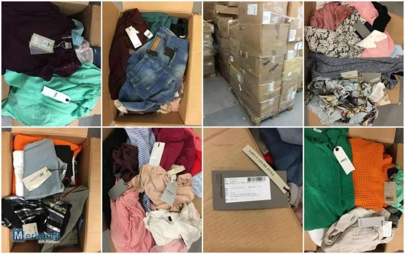 Mezcla de ropa de marcas como Vero Moda y Only