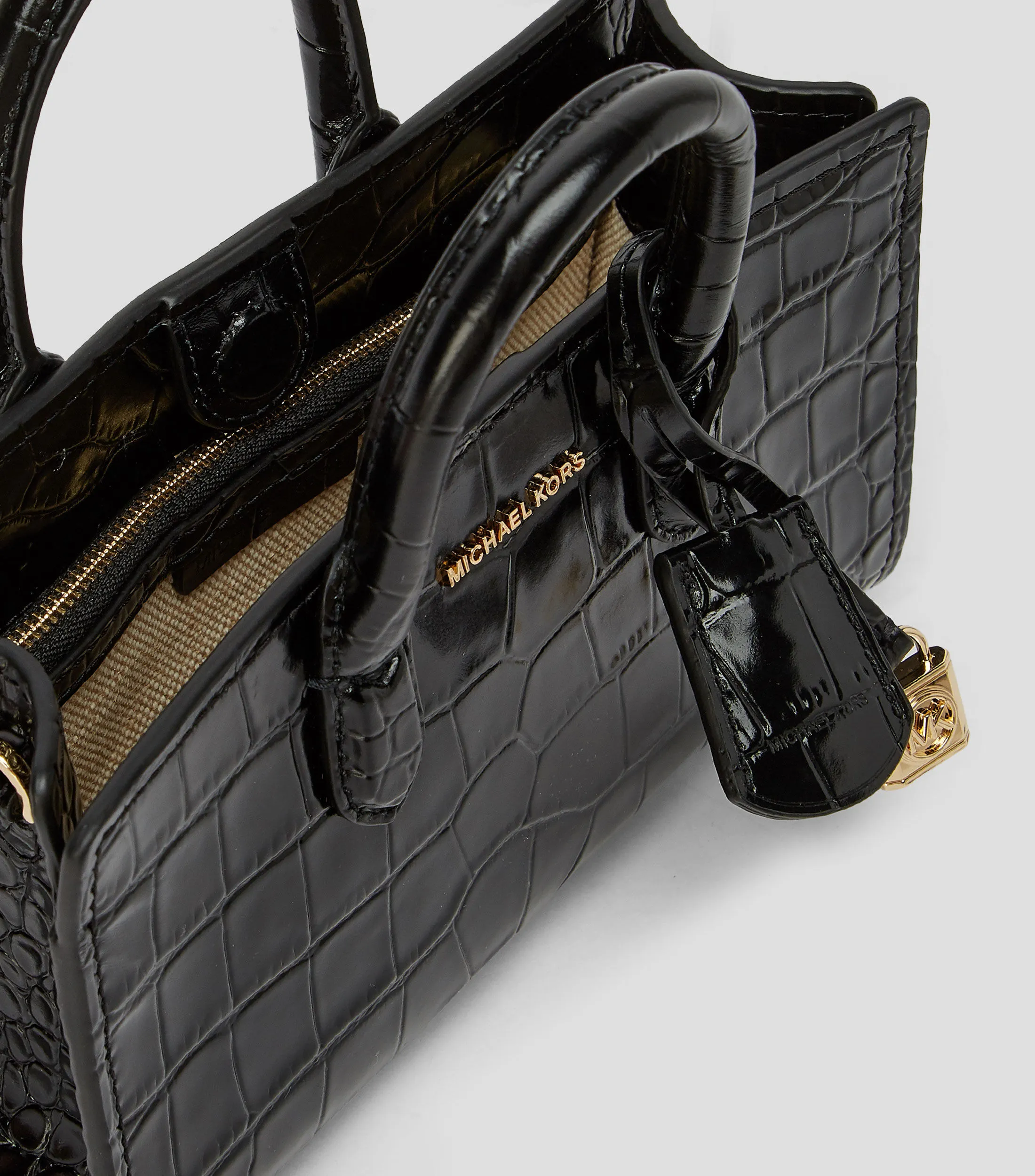 Michael By Michael Kors Bolsa Crossbody cuadros en piel Mujer