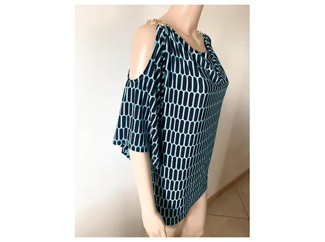 Michael Kors Tops Azul 