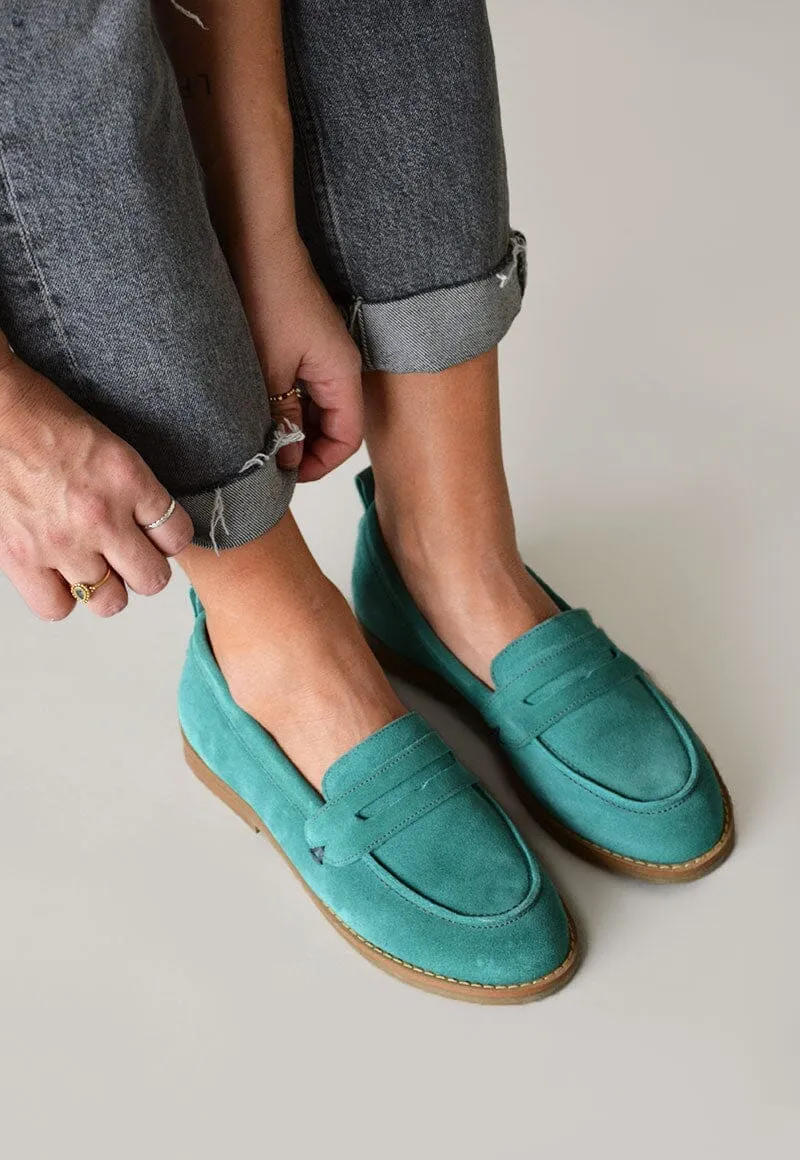 Mocasin Mujer / Coligue Menta