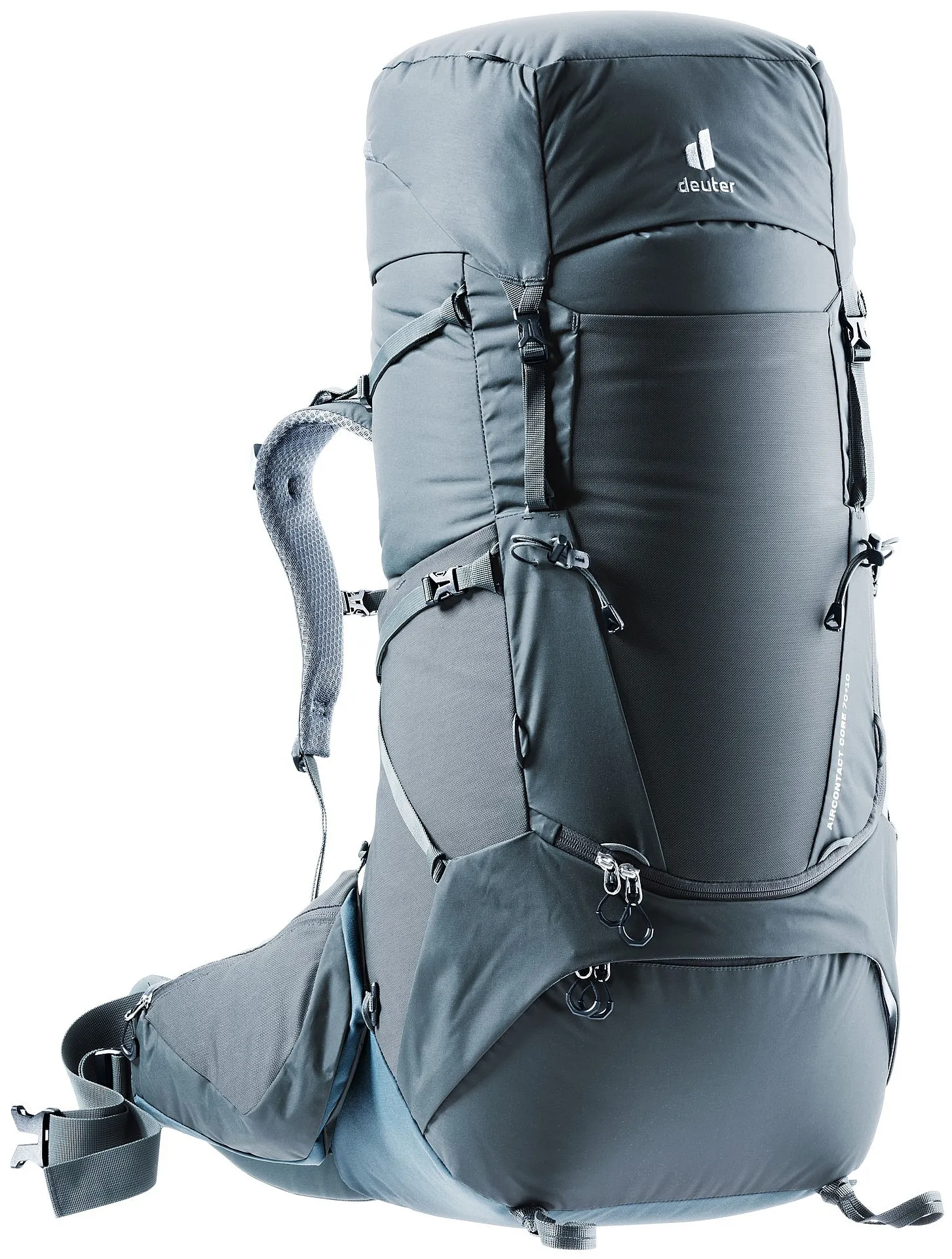 MOCHILA DEUTER AIRCONTACT CORE 70+10  GRAPHITE/SHALE