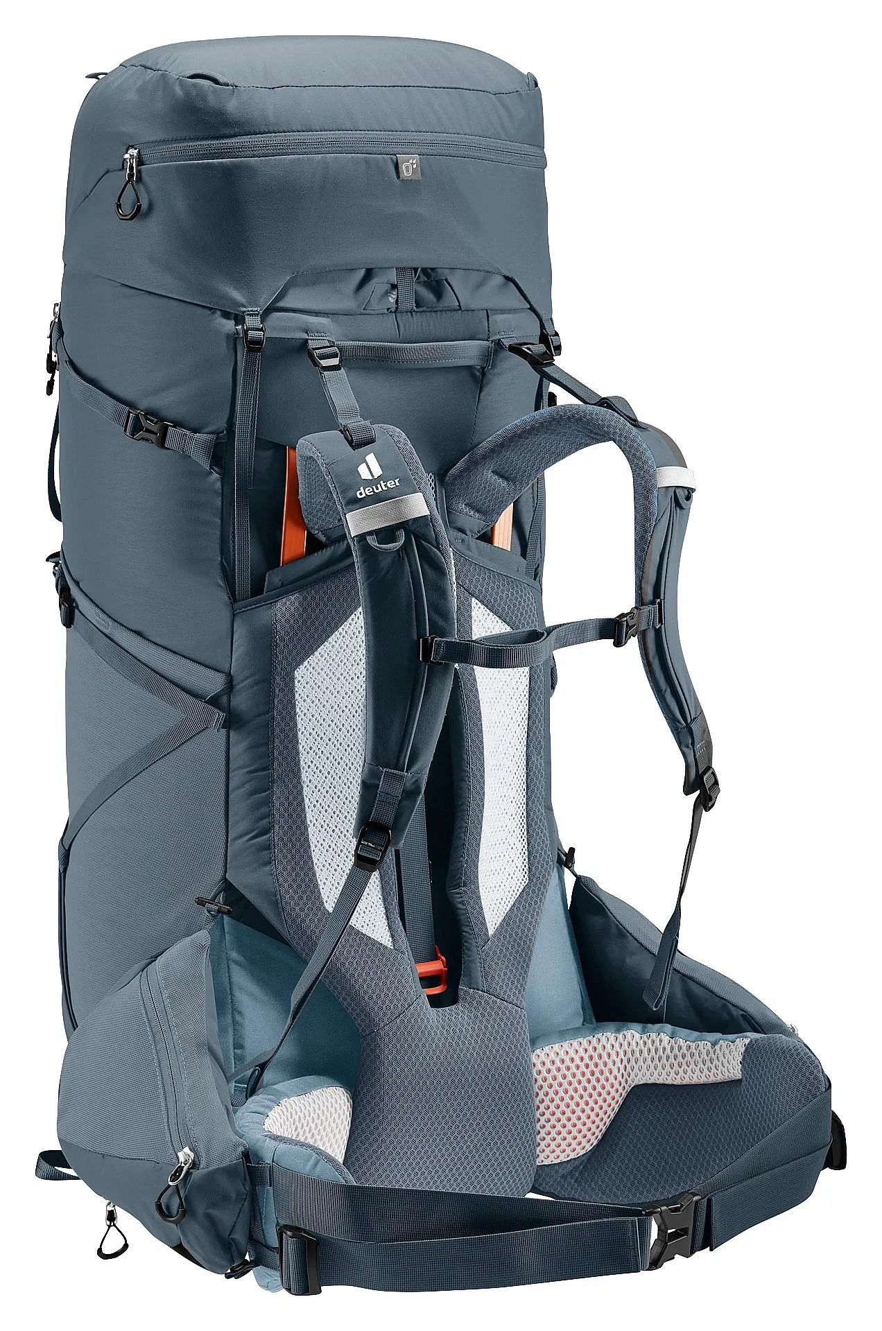 MOCHILA DEUTER AIRCONTACT CORE 70+10  GRAPHITE/SHALE