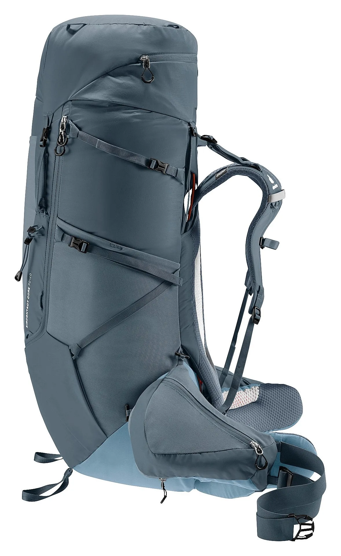 MOCHILA DEUTER AIRCONTACT CORE 70+10  GRAPHITE/SHALE