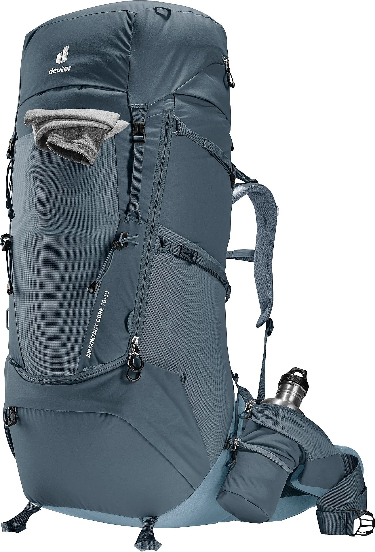 MOCHILA DEUTER AIRCONTACT CORE 70+10  GRAPHITE/SHALE