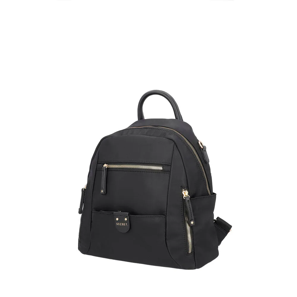 Mochila Mykonos negra L