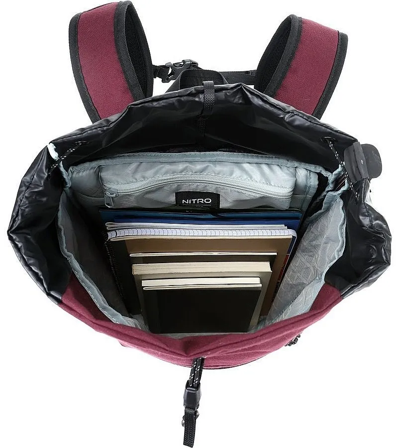 MOCHILA NITRO FUSE  WINE