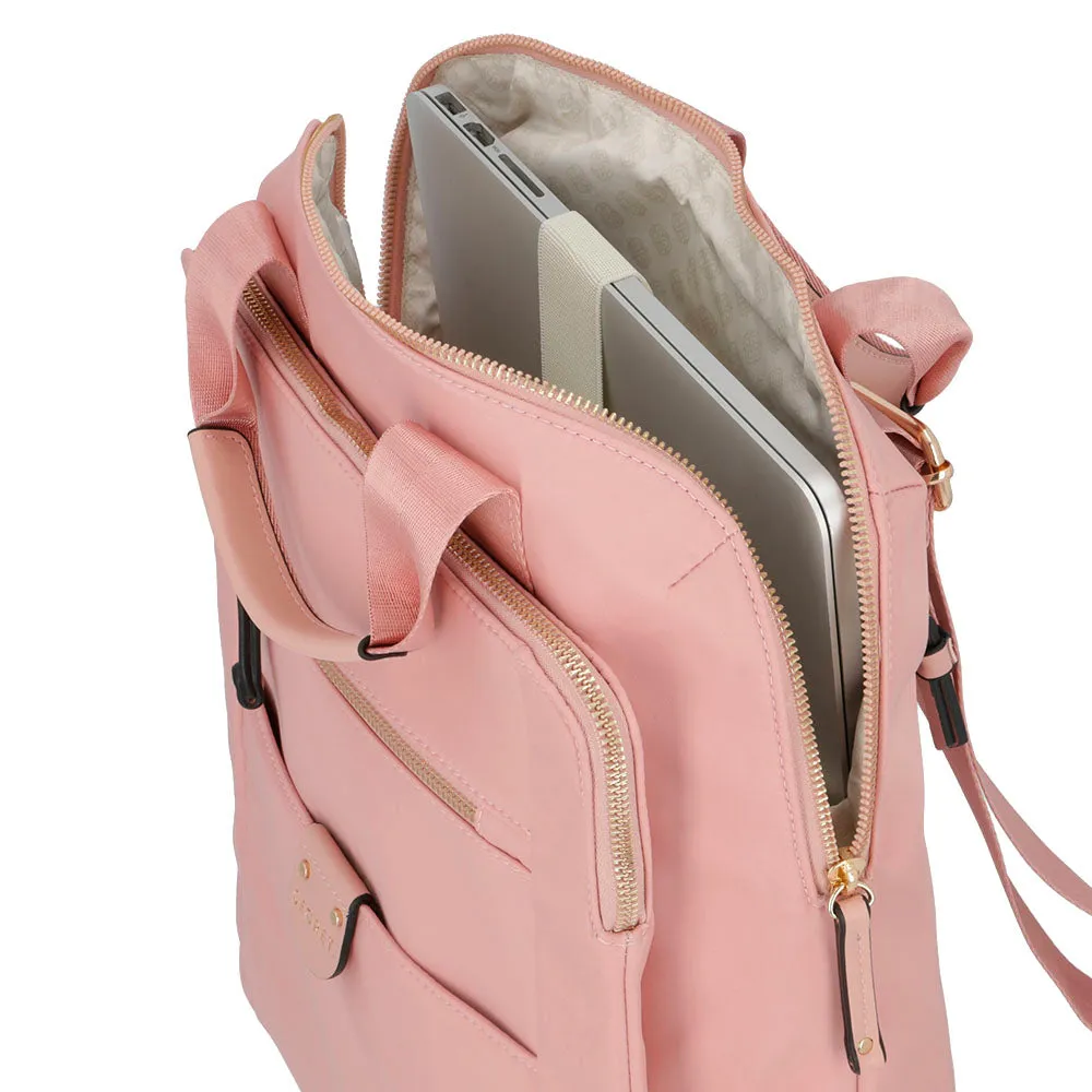 Mochila para notebook Mykonos rosa 15