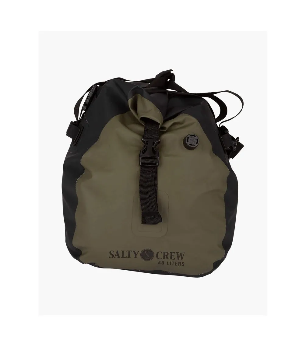 MOCHILA SALTY CREW VOYAGER DUFFLE  BLACK/MILITARY