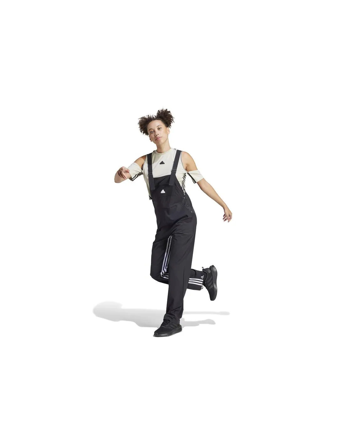 MONO ADIDAS DANCE ALLGENDER WOVEN DUNGAREE MUJER NEGRO