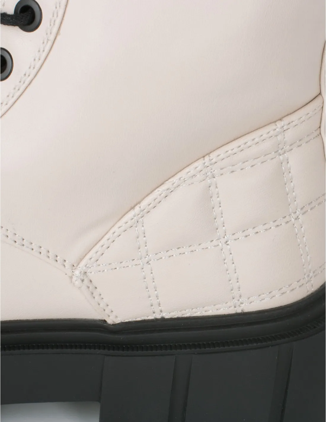 MUSTANG Botas Militares Acolchado Beige