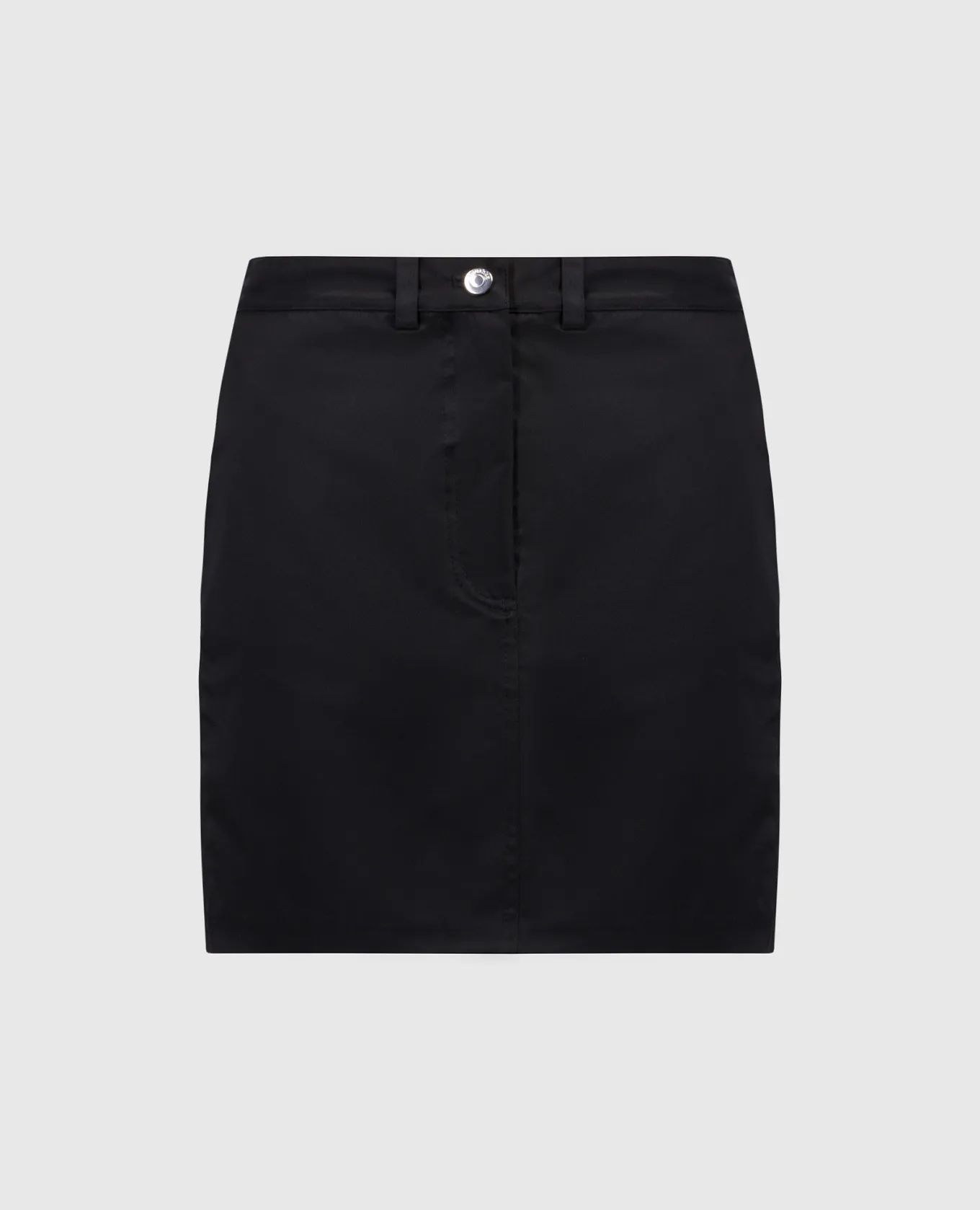 Nanushka Miray black mini skirt