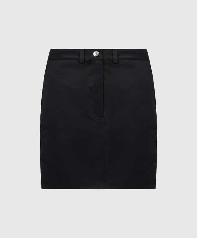 Nanushka Miray black mini skirt