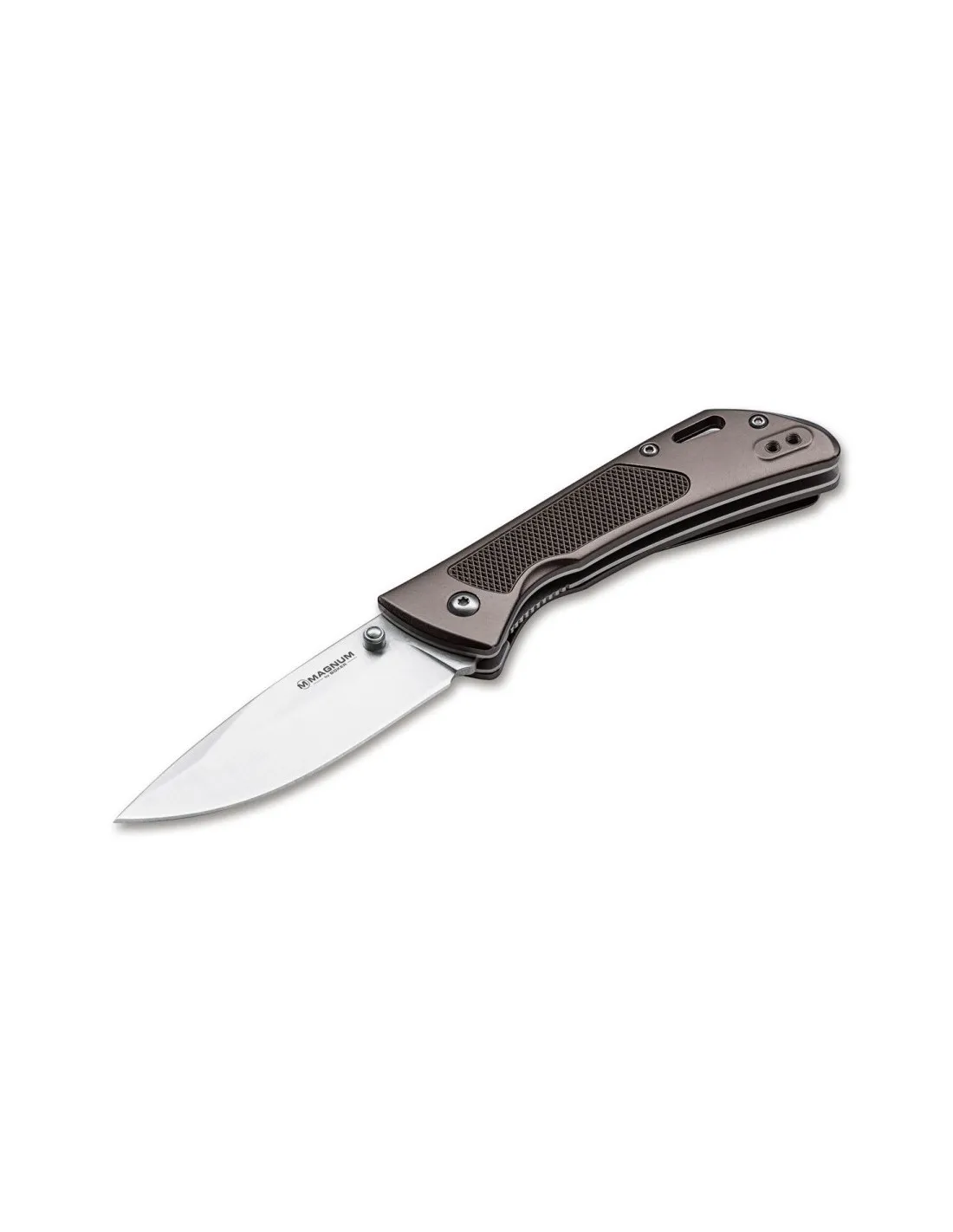 Navaja de bolsillo Böker Advance Checkering Dark Bronze