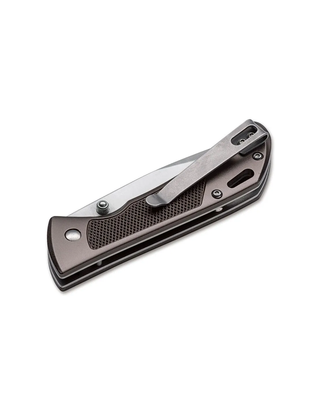 Navaja de bolsillo Böker Advance Checkering Dark Bronze