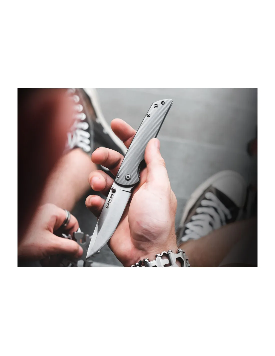 Navaja de bolsillo Böker Ethernal Classic Thumb
