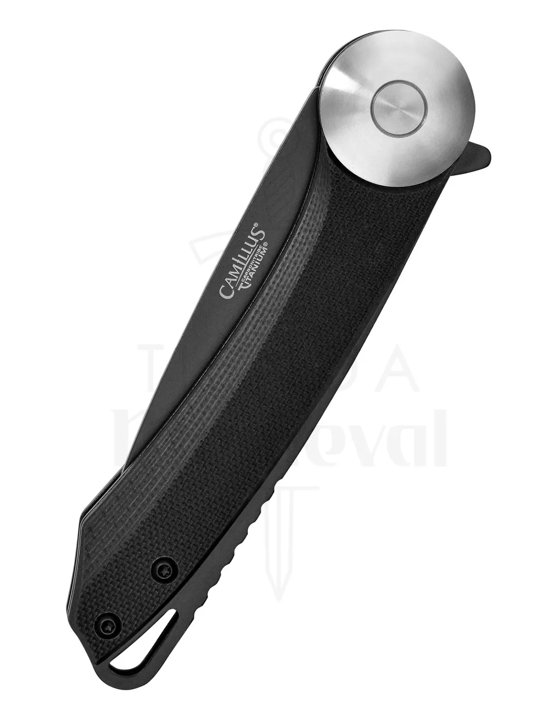 Navaja de campo Camillus modelo CIRQUE, negro