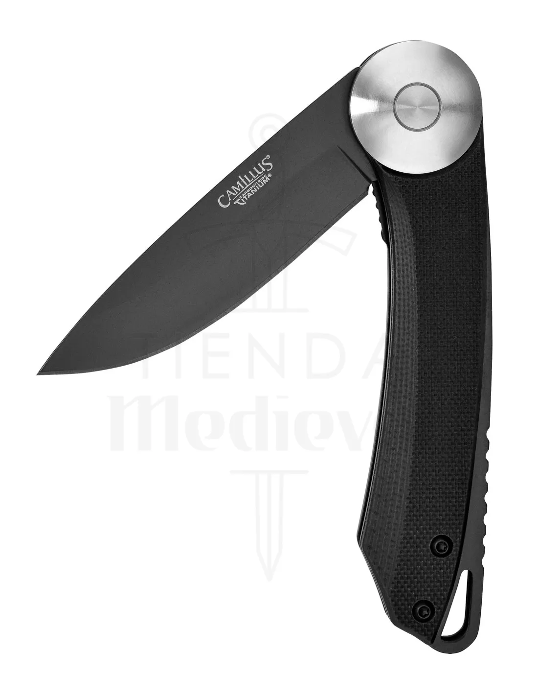 Navaja de campo Camillus modelo CIRQUE, negro
