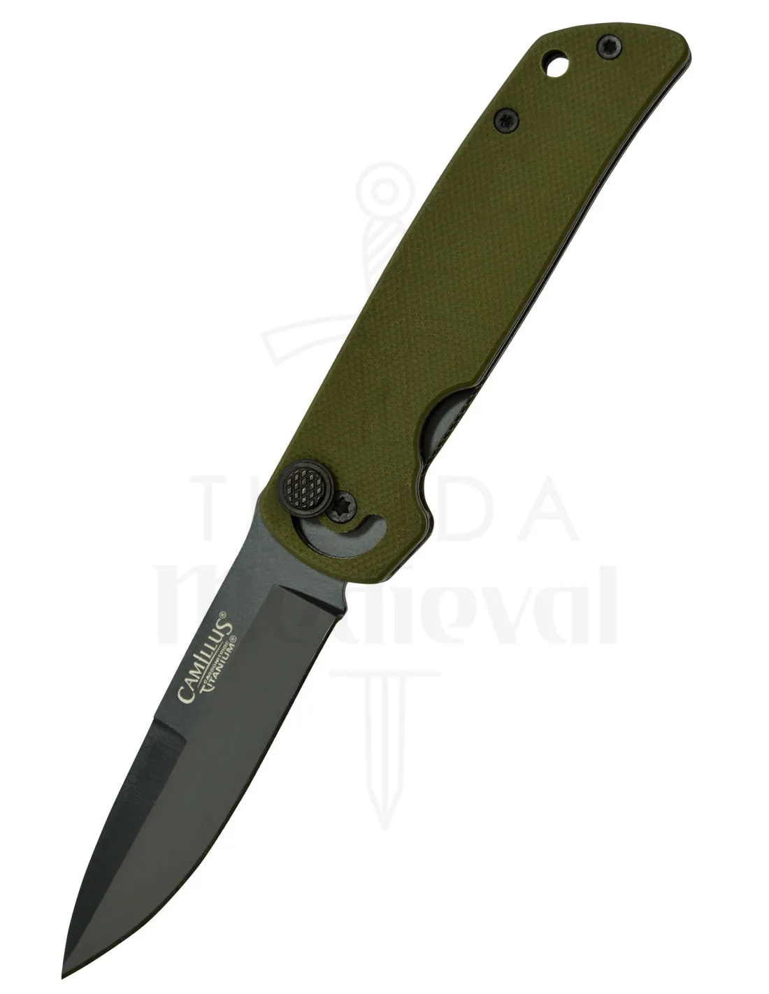 Navaja de campo Camillus modelo CUDA MINI, verde