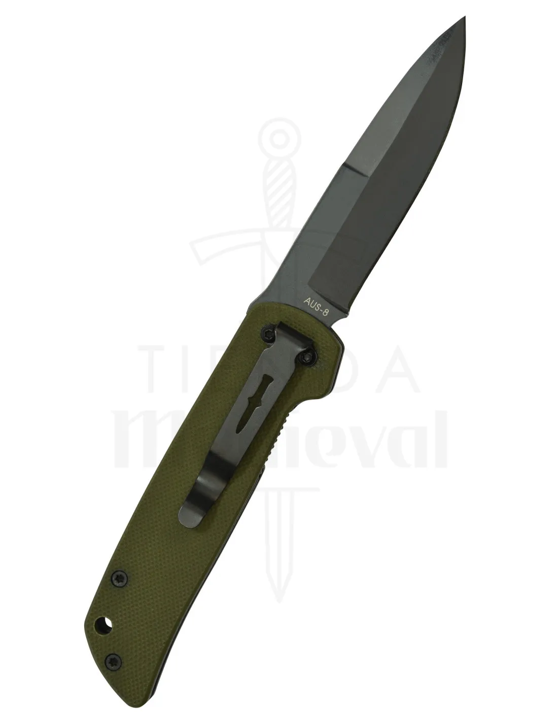 Navaja de campo Camillus modelo CUDA MINI, verde