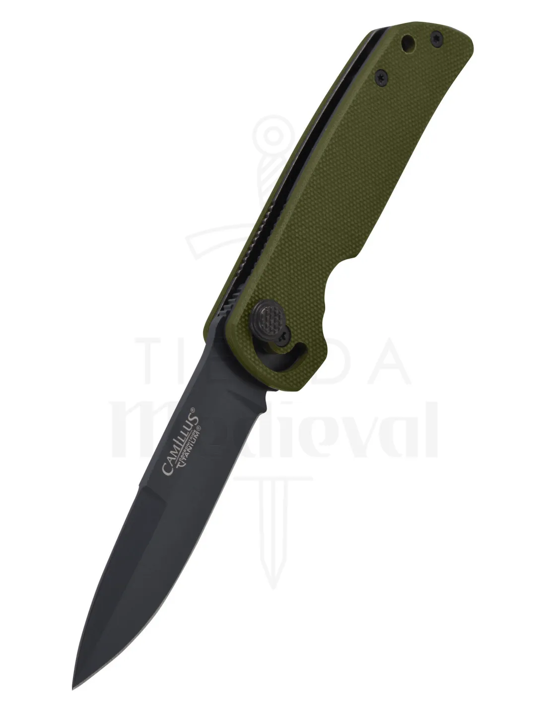 Navaja de campo Camillus modelo CUDA MINI, verde