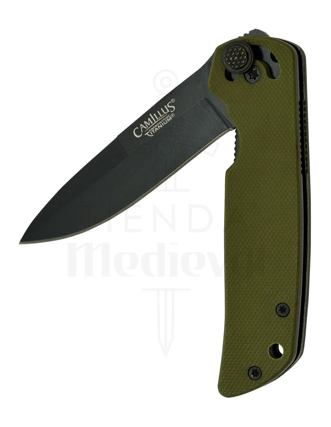 Navaja de campo Camillus modelo CUDA MINI, verde