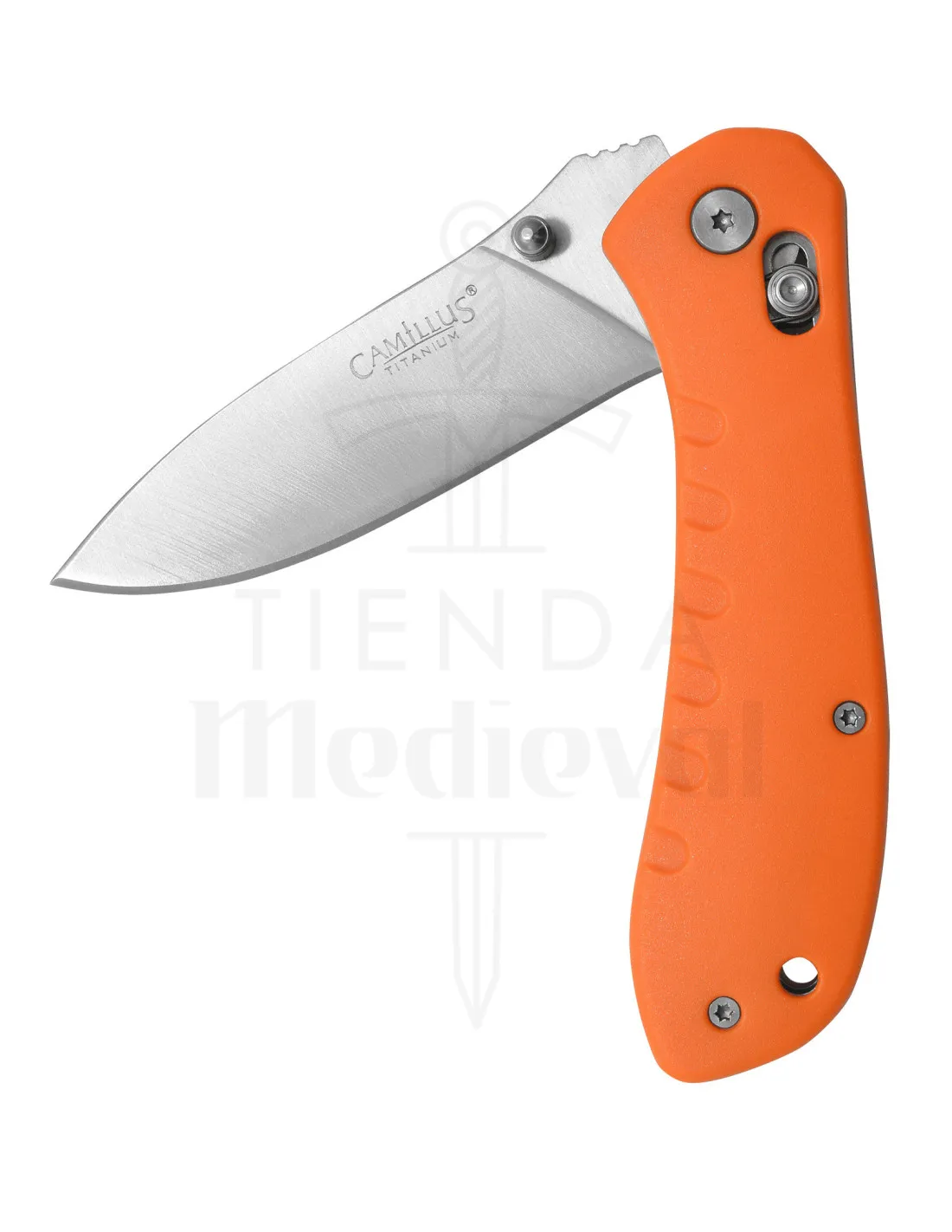 Navaja de campo Camillus modelo Rovax, naranja