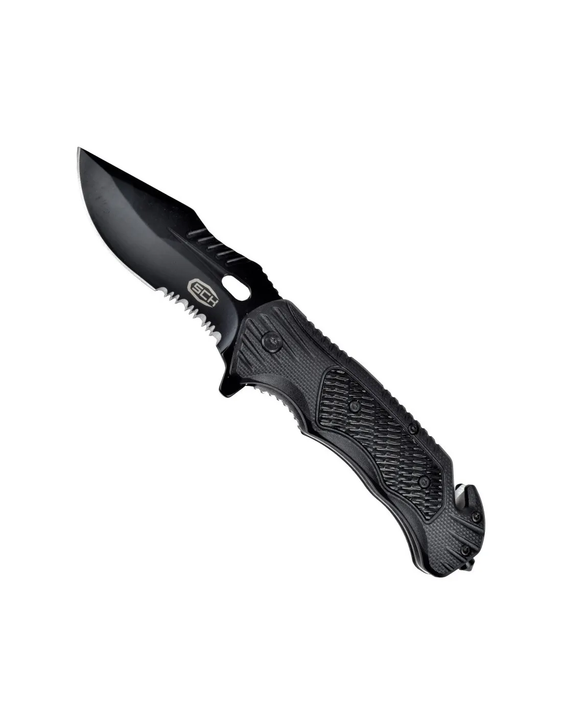 Navaja de rescate apertura asistida (largo 21,7 cm.)