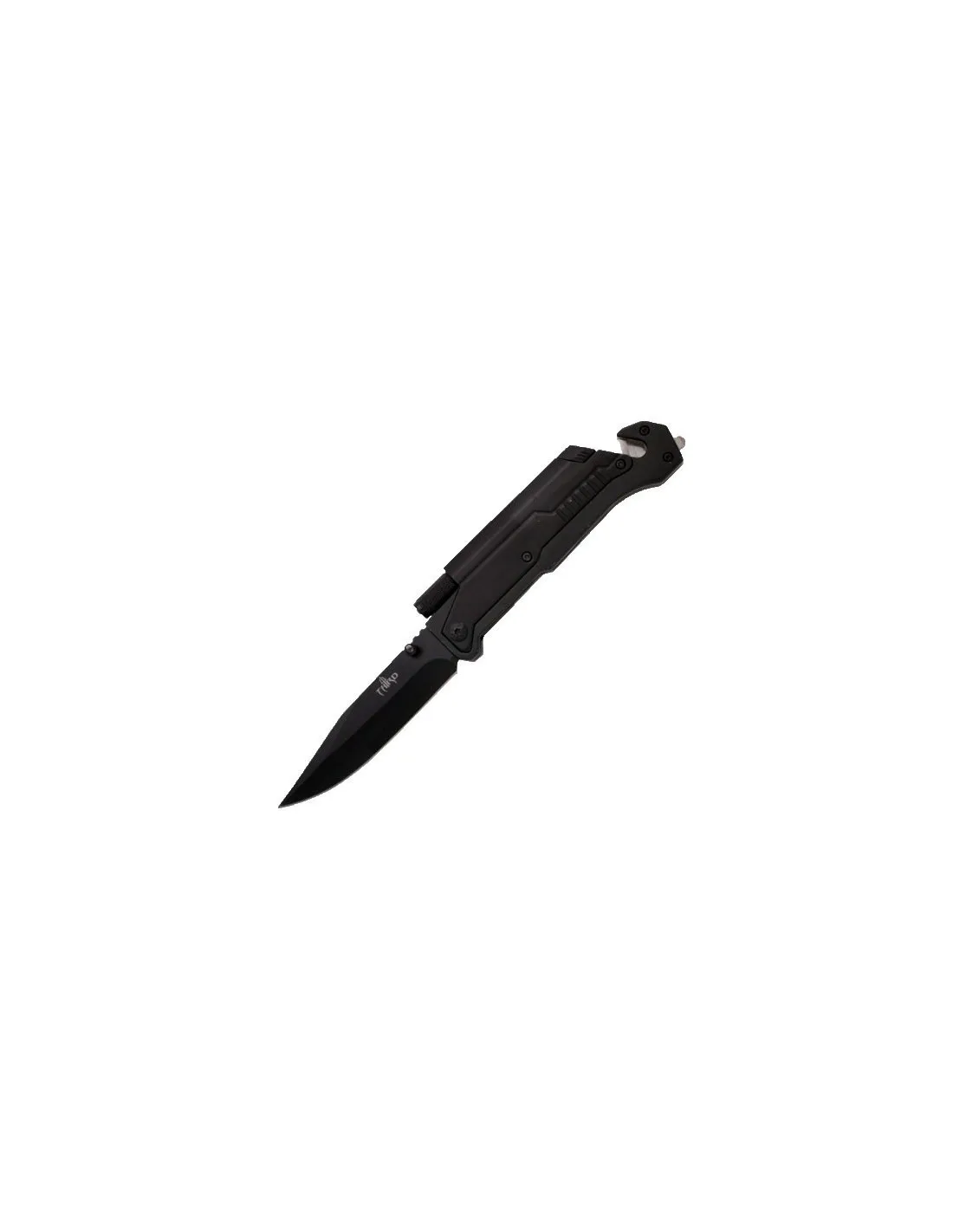 Navaja de rescate Third, negra