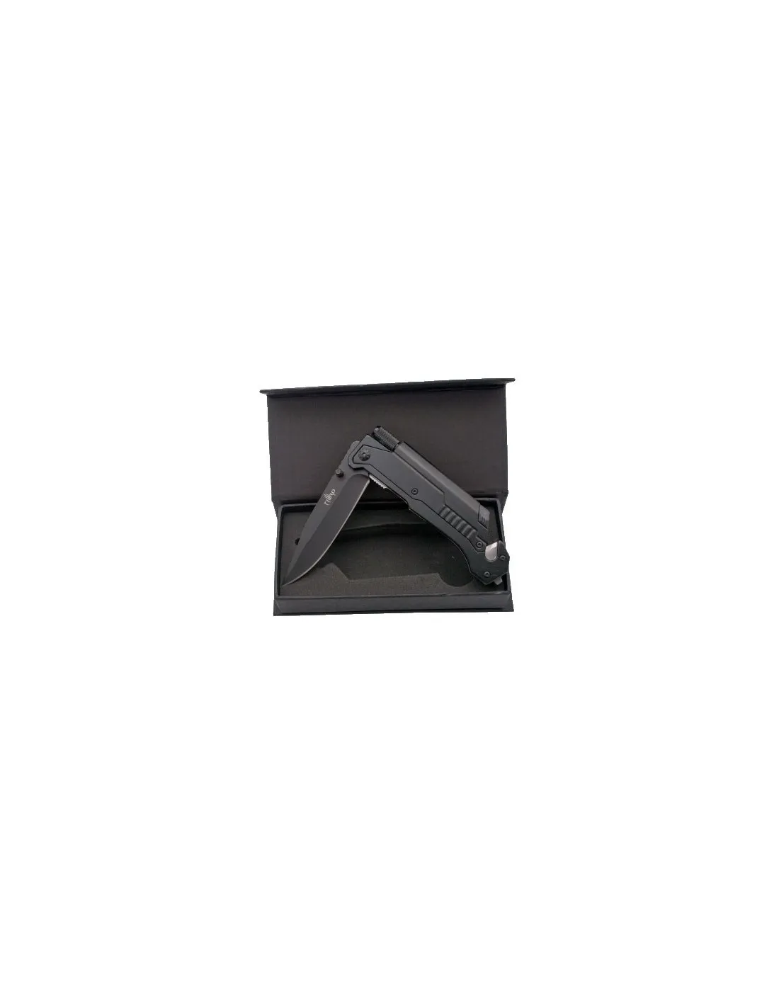 Navaja de rescate Third, negra