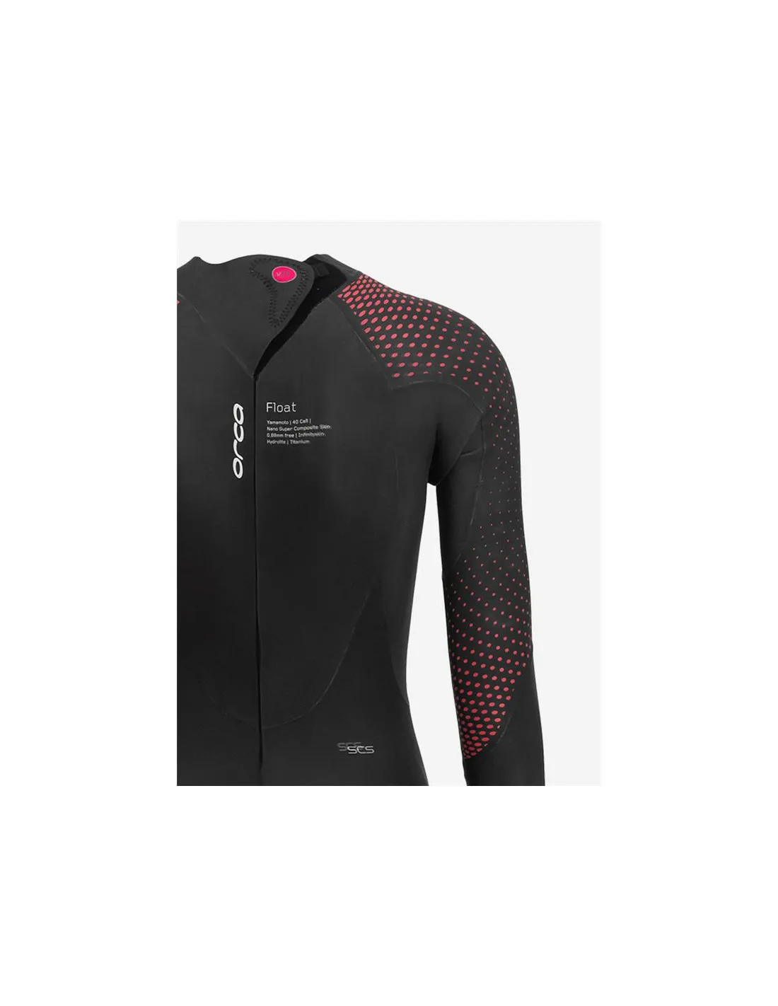 Neopreno de triatlón Orca Athlex Float Rojo Buoyancy Mujer