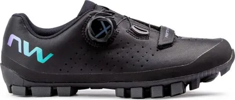 Northwave Zapatillas MTB Northwave Hammer Plus Mujer Negras/Irlandesas