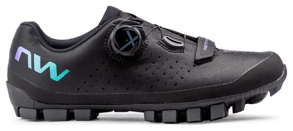 Northwave Zapatillas MTB Northwave Hammer Plus Mujer Negras/Irlandesas