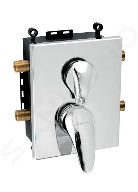 NOVASERVIS METALIA 55  GRIFO EMPOTRADO PARA 2 DISPOSITIVOS CON CUERPO, CROMO BOX55052R,0